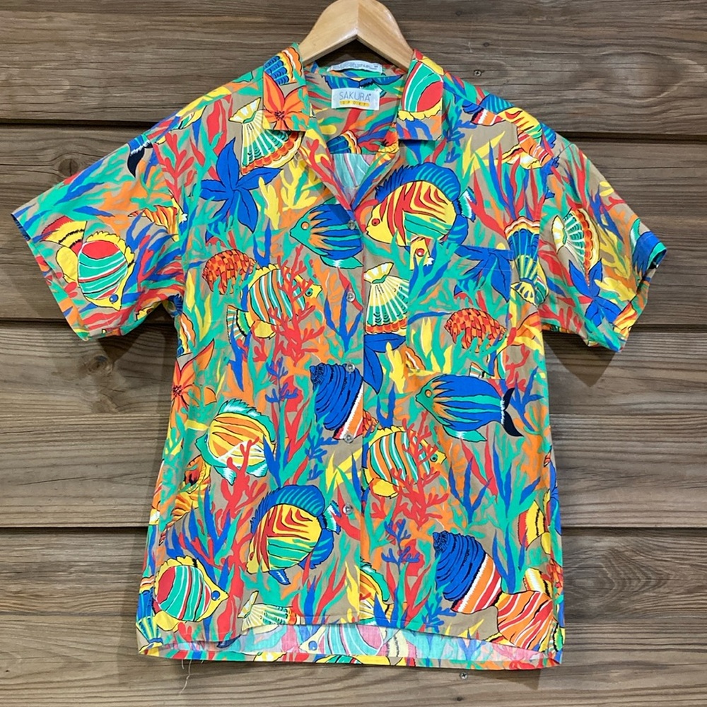 1980’s Sakura Sport Button Down